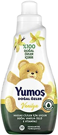 Yumoş Konsantre Çamaşır Yumuşatıcısı Vanilya 1200 ml 50 Yıkama 1 Adet