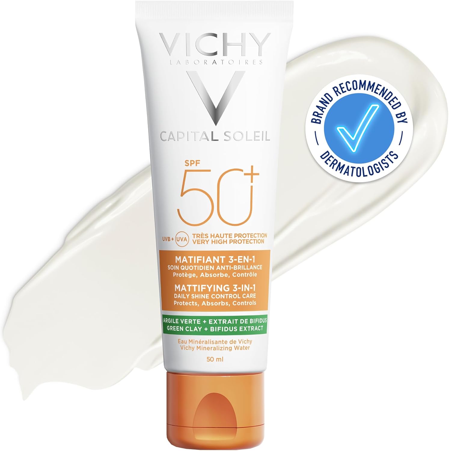 Capital Soleil Çok Yüksek Korumalı Matlaştırıcı Yüz Güneş Kremi SPF 50 Faktör