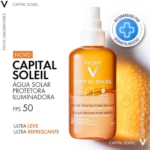Alternative view of Capital Soleil Sağlıklı Brozlanştıran Güneş Koruyucu Su SPF 50 1 Paket