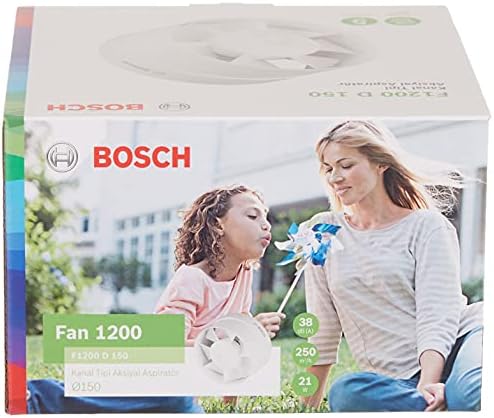 Banyo Havalandırma Fanı 1200 Serisi (150 mm), Beyaz