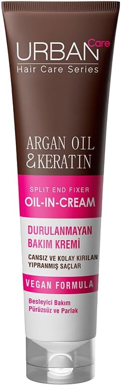Alternative view of Argan Yağı & Keratin Kolay Kırılan Saçlara Özel Durulanmayan Bakım Kremi 150 ml- Vegan