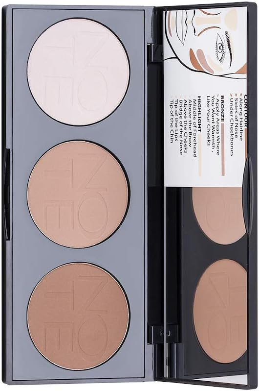 Alternative view of Cosmetics Perfecting Pudramsı Kontür Paleti 01 Light To Medium