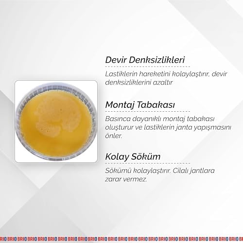 0106-Y Lastik Montaj Kremi Sarı 5 Kg