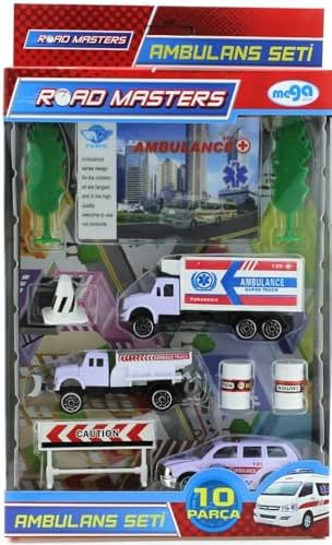 Alternative view of brands Ağaçlı Metal Ambulans Seti Jp9103