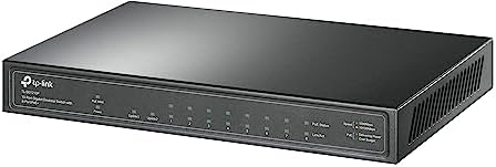 TL-SG1210P, 10-Port Gigabit Desktop Switch with 8-Port PoE+