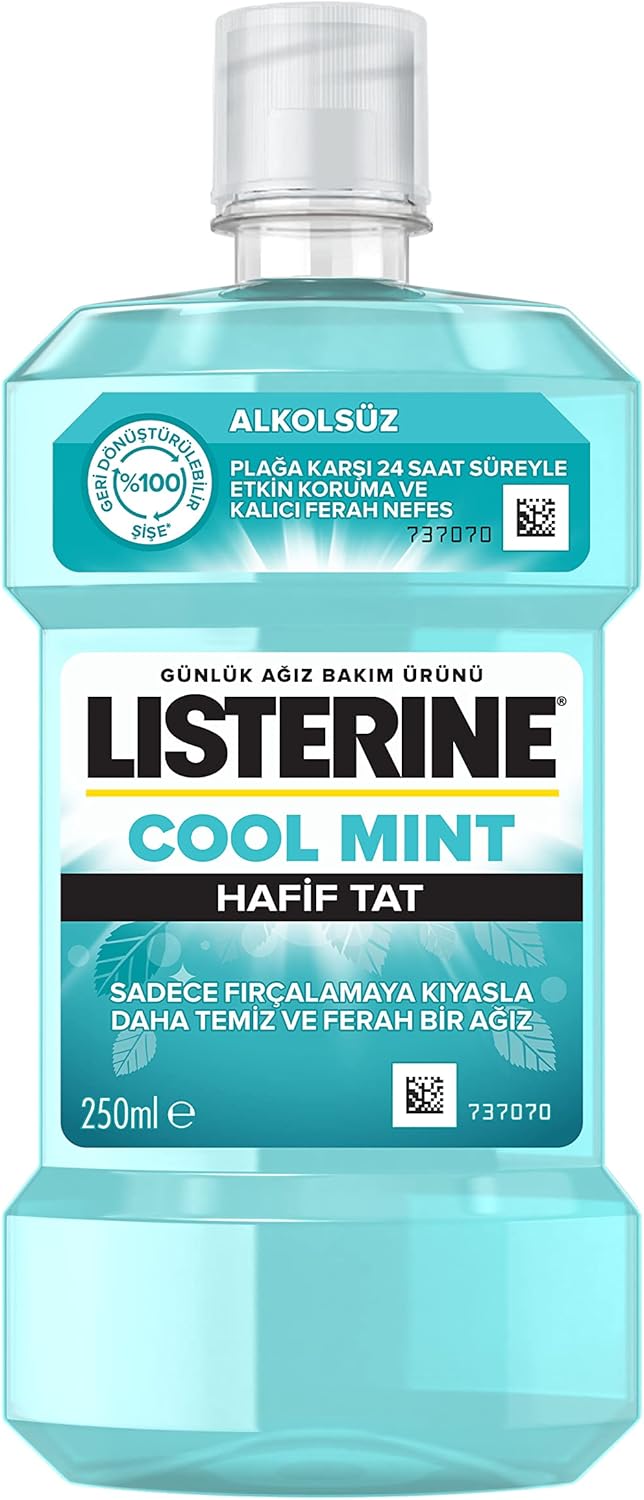Alternative view of , cool mint, günlük ağız bakım ürünü, hafif tat, sıfır alkol, nane aromalı, 250ml