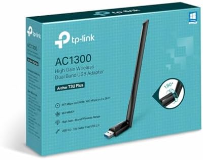 Kablosuz Wifi Alıcı AC1300 Mbps Dual Band USB 3.0 Adaptör
