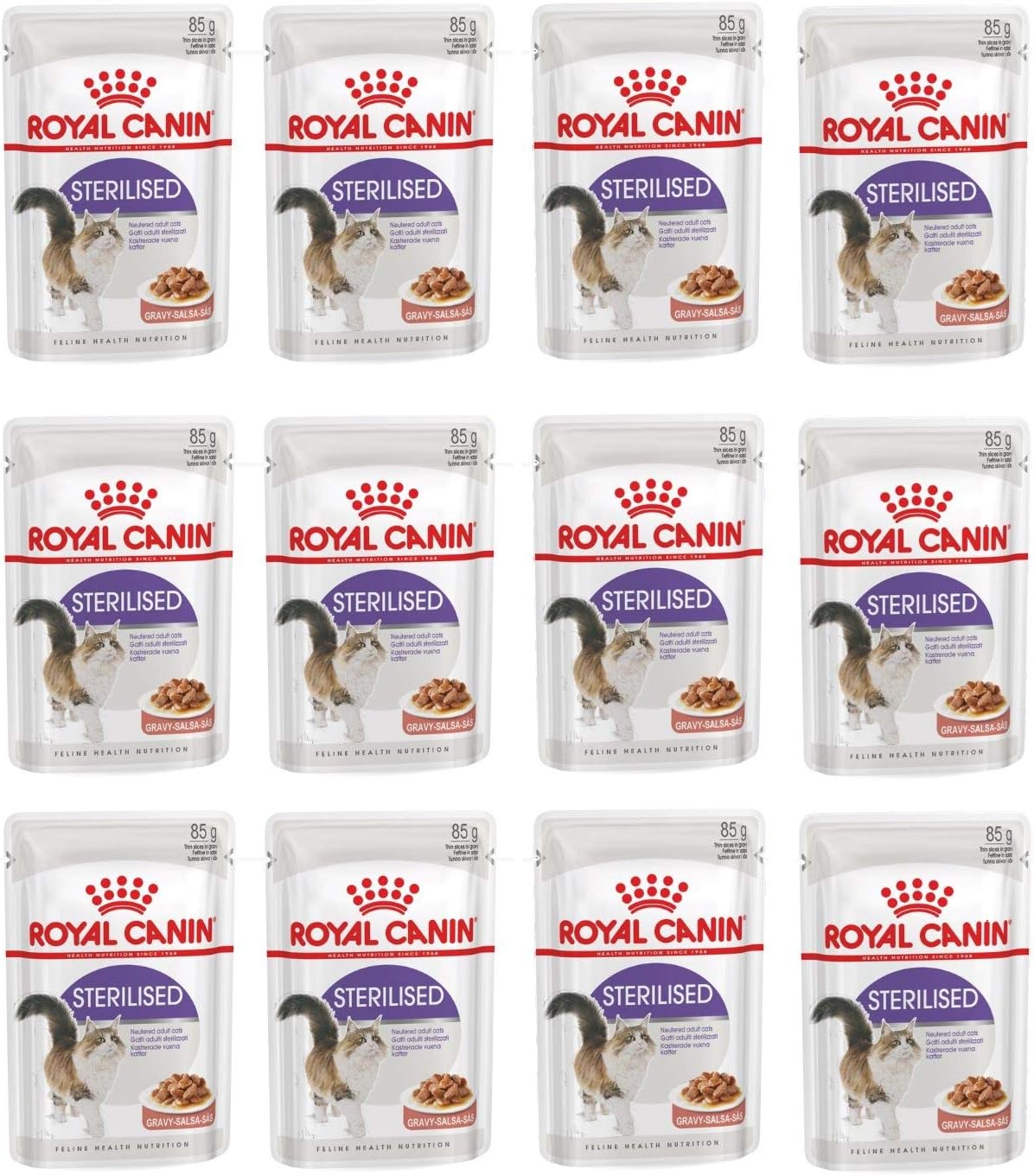 Alternative view of Canin Gravy Sterilised Kısırlaştırılmış Yaş Kedi Maması 85gr 12 Adet