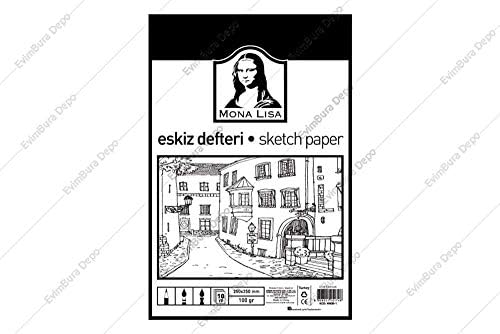 Alternative view of Südor Mn08-1 Mona Lisa Eskiz Kağıdı - 25 X 35Cm 100 Gr 10 Yaprak