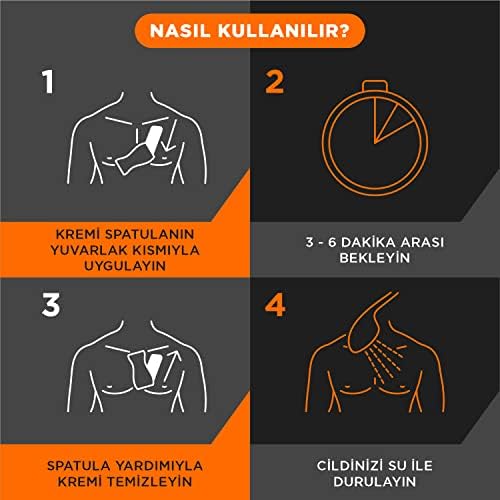 Men Tüy Dökücü Krem Erkeklere Özel Normal Ciltler 200 ml