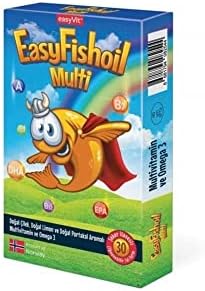 Alternative view of EasyFishOil Multi + Omega 3 30 Çiğnenebilir Jel Form
