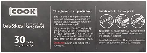 Bas-Kes Streç Film 30x30 m Mavi
