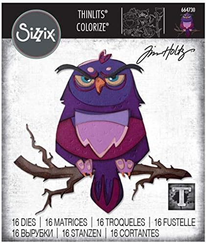 Alternative view of 664730 Thinlits Kesme Seti, 16'lı Paket, Tim Holtz Arthur Colorize