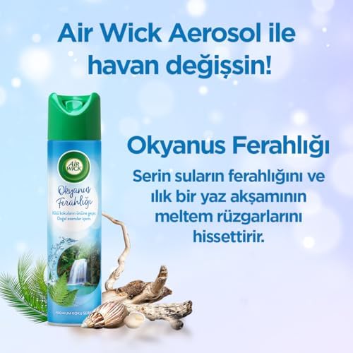 Alternative view of Air Wick Aerosol Premium Koku Serisi Okyanus Ferahlığı Sprey Oda Kokusu (1 x 300 ml)