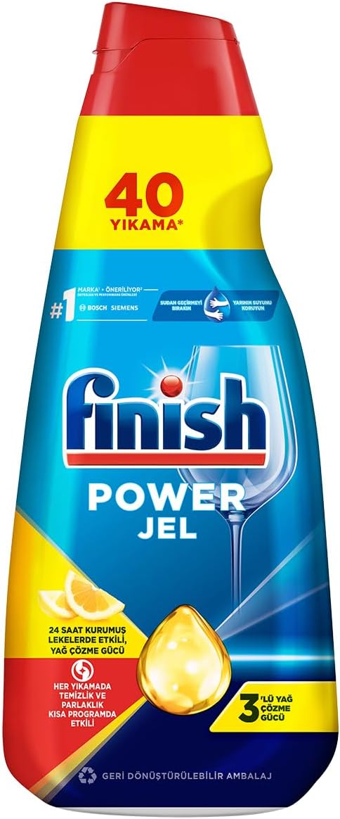 Alternative view of Hepsi Bir Arada Jel Bulaşık Makinesi Deterjanı 1000 ml Limonlu