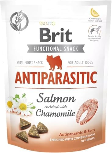 Alternative view of Brit Care Functional Snack, Parazit Önlemek İçin, Tahılsız, Somon Balıklı Ve Papatyalı, Fonksiyonel Yetişkin Köpek Ödülü, 150 g