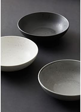 Alternative view of Makarna kasesi, makarna ve salata için kase, çap 20 cm, seramik, siyah/koyu mavi