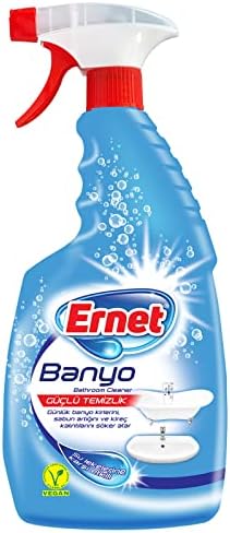 Ernet Süper Likit Banyo Temizleyici 750 ml Sprey'li