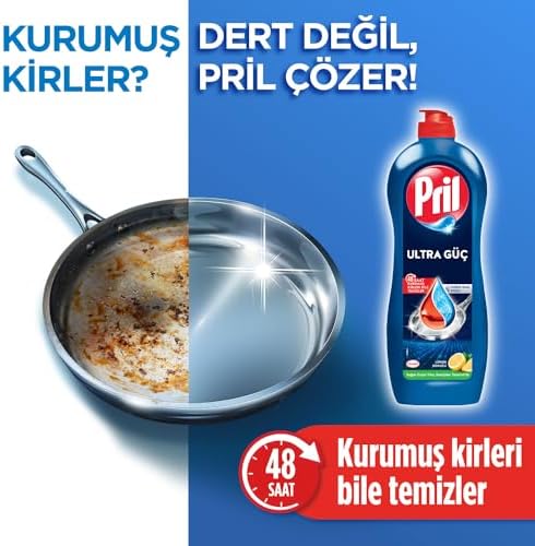 Alternative view of Pril Cold Power Yağ Çözme Etkili Limon Kokulu Sıvı Bulaşık Deterjanı 675 g, Limon Kokulu 675gr