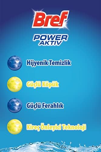 Alternative view of WC Power Aktiv Limon Duo Pack 2'li Klozet Temizleme Topları 1 x 2 Adet, Limon 2, İkili