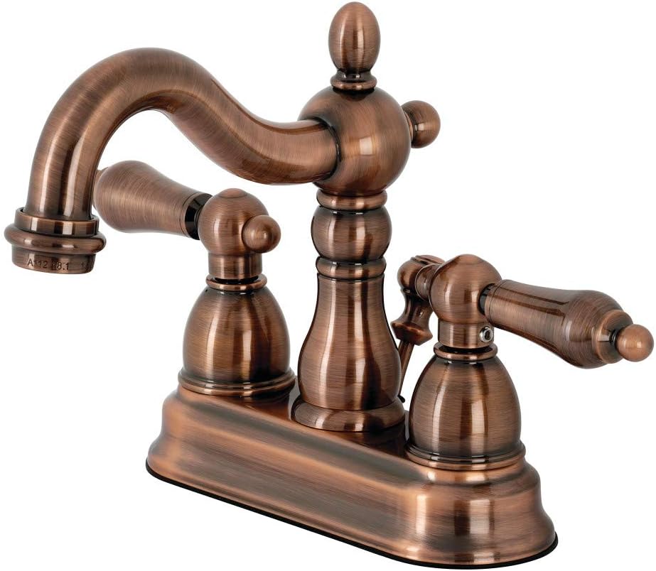 Alternative view of KB160ALAC 10,16 cm Orta Set Banyo Bataryası, Antik Bakır
