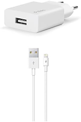 Alternative view of SmartCharger Seyahat Şarj Aleti, 2.1A ve Lightning Kablo, 1m, Beyaz