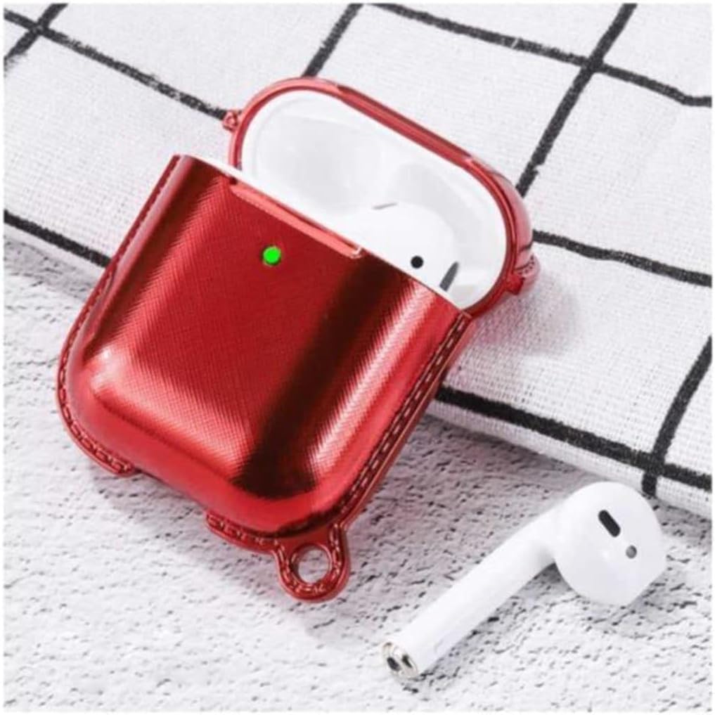 Alternative view of Electroplate AirPods Kılıf, Kırmızı