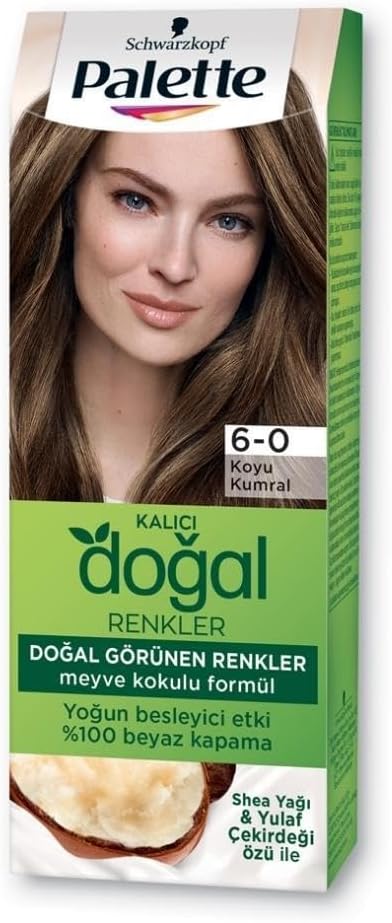 Alternative view of Kalıcı Doğal Renkler 6-0 Koyu Kumral Shea Yağı & Yulaf Çekirdeği Özlü Saç Boyası
