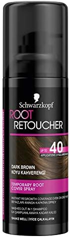 Root Retoucher Beyazları Anında Kapatan Sprey Boya Koyu Kahverengi 120 ml