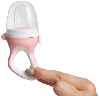 Silikon Uçlu Meyve Sebze Emziği - Pembe Çok Renkli 8681049216007