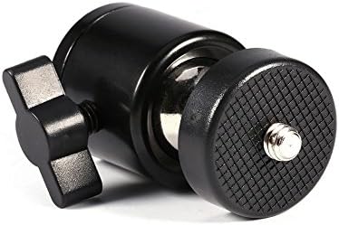 Dslr/Slr Lcd Monitör, Flaş Için Mini Kafa, 360 Derece Döndürülebilir