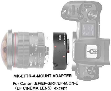 EOS R İçin EOS EF / EFS Auto Focus Lens Adaptörü