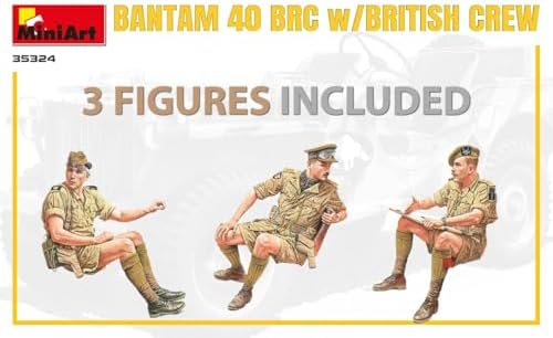 Alternative view of 35324 1:35 İngiliz Mürettebatı ile Bantam 40 Brc - Özel Üretim