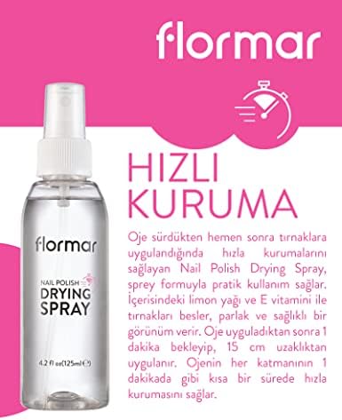 Alternative view of E Vitamini & Doğal Yağlar İçeren Oje Kurutucu Sprey