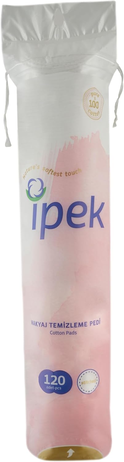 İpek Makyaj Temizleme Pedi, 120'li
