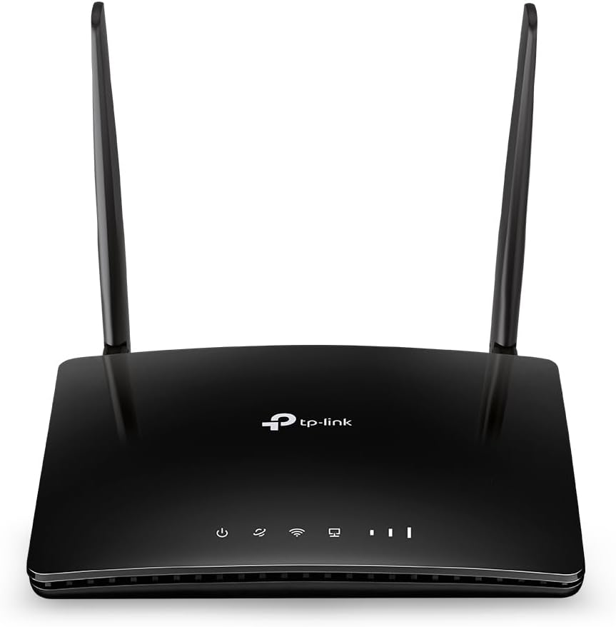 Alternative view of TL-MR150, N300 Mbps Kablosuz 4G LTE Router, 4G/3G SIM Yuvası, 32 Cihaza Kadar Bağlantı, Yapılandırma Gerektirmez, Konuk Ağı ve Ebeveyn Kontrolü Desteği