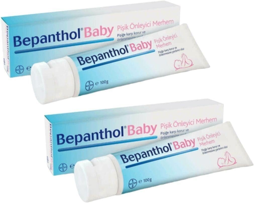 BEPANTHOL Baby Pişik Önleyici Merhem 100 Gr 2 Adet P01833