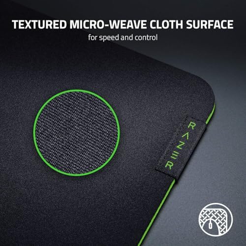 Gigantus V2 XXL - Hız ve Kontrol için Yumuşak XXL Oyun Mouse Mat (Kaymaz Kauçuk, Dokulu Mikro Dokuma Kumaş, 94 x 41 x 0.4cm) Siyah
