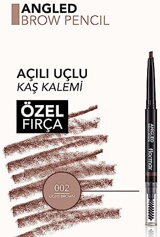 Alternative view of Angled Brow Fırça Başlıklı & Asansörlü Ucu Açılı Kaş Kalemi
