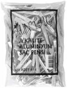 Alüminyum Saç Pensi 100Ad