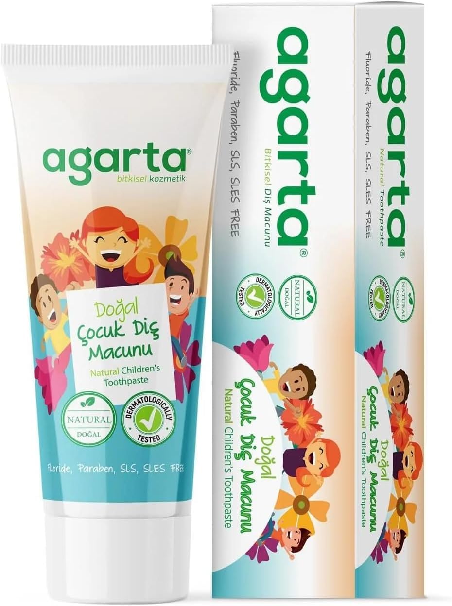 Alternative view of Agarta Doğal Florürsüz Çocuk Diş Macunu Çilekli 75 ml