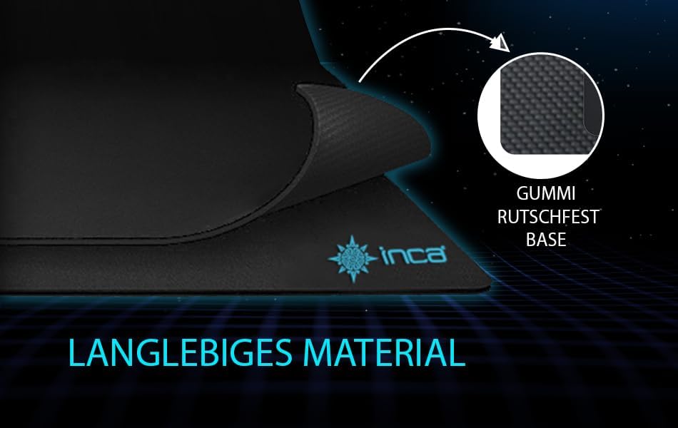 Alternative view of INCA IMP-020 270x350x3mm Medıum Gamıng Mouse Pad
