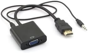 4488 Hdmı To Vga Ses Destekli Monitör Dönüştürücü Kablo Çevirici Adaptör