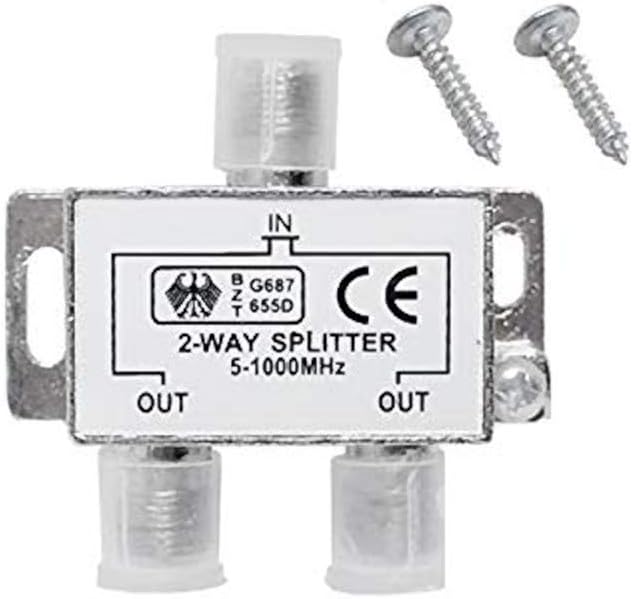 Alternative view of 4818 2 li Uydu Çanak Splitter Kablo TV Rg6 Anten Çoklayıcı Dağıtıcı