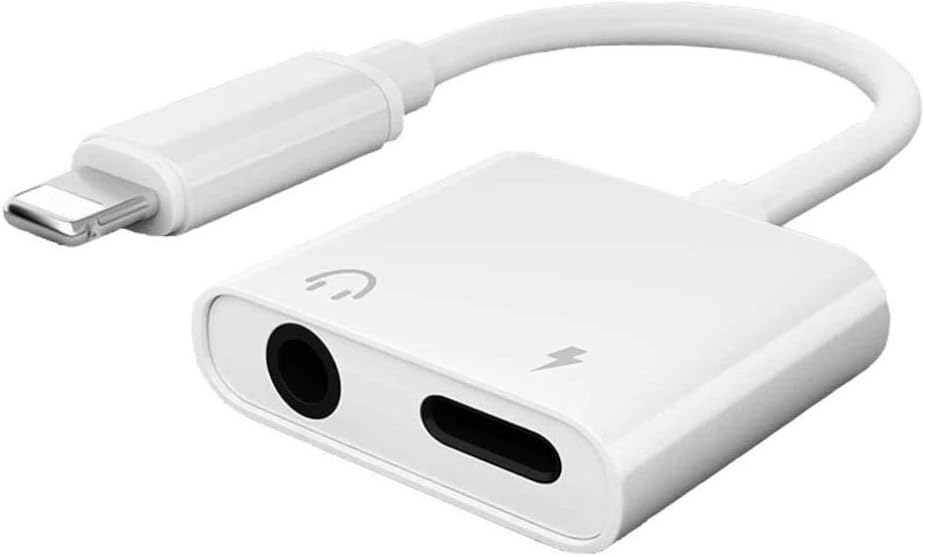 4420 Lightning Uyumlu Kulaklık Şarj Çevirici Dönüştürücü Adaptör Aux Kablosu 7 8 X Xr 11 Plus