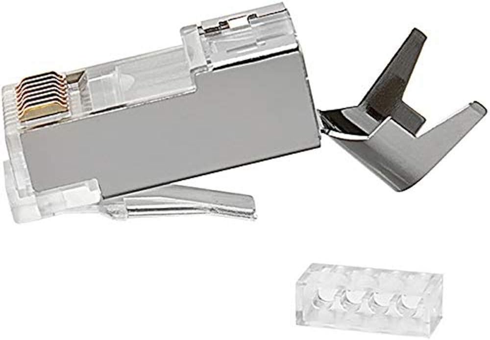 Alternative view of 4229 Cat7 Rj45 İnternet Patch Kablo Ucu Konnektör Jak, 10'lu