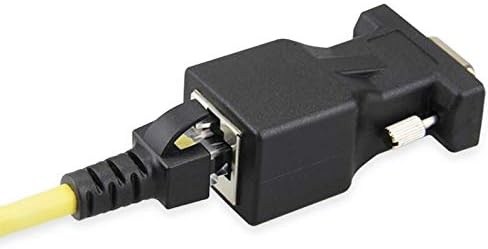 Alternative view of 4349 30 m Rs232 To Rj45 9 Pin Ethernet Adaptör Ekleme Ek Uzatıcı Cat5e 6 Extender Çevirici Dönüştürücü