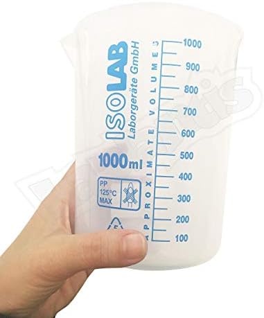 1000ml Ölçü Kabı Beher Mavi Skala