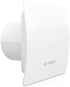Banyo Aspiratörü/Fanı 1500 Serisi Beyaz 125 mm çap, nem sensörü ve kapanma fonksiyonu özellikli
