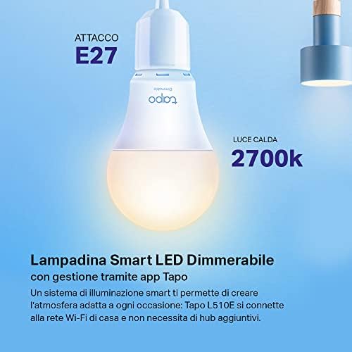 Alternative view of L510E AYARLANABİLİR IŞIK SEVİYELİ AKILLI WI-FI LED AMPUL 2700K Warm